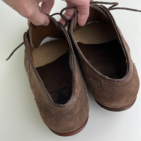 Sena Cowgirl Shoes Leather Pointy Made in Spain Brown EU 38 - Picture 13 of 17